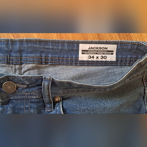 Buffalo David Bitton Men's Blue Skinny Jeans - Picture 2 of 4